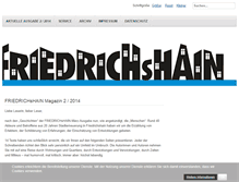 Tablet Screenshot of friedrichshain-magazin.de